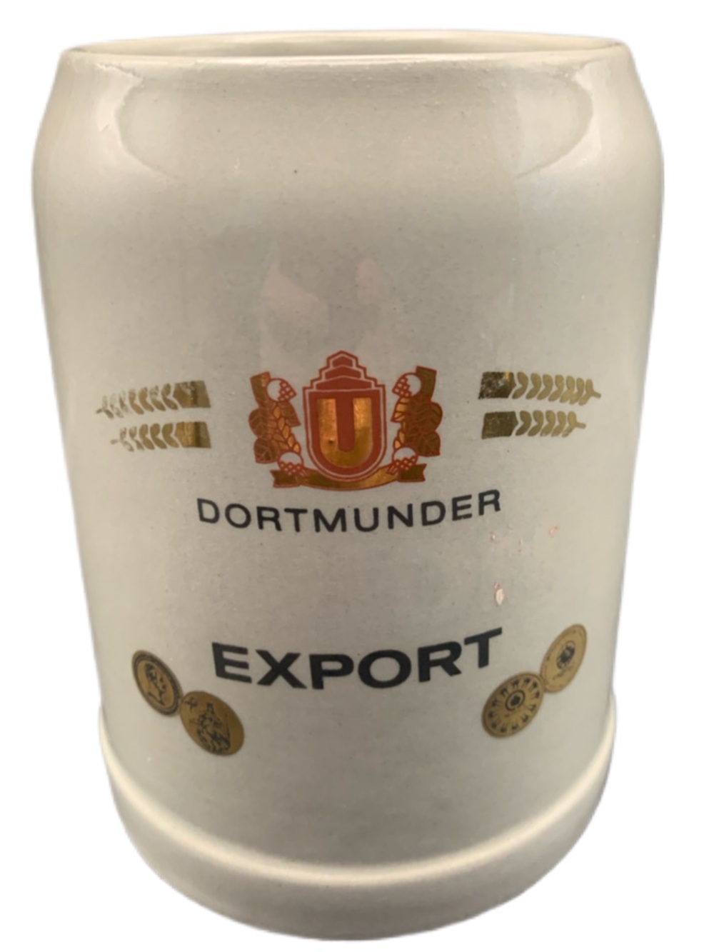 Vintage Dortmunder Export Stoneware Beer Mug Classic Style W Germany